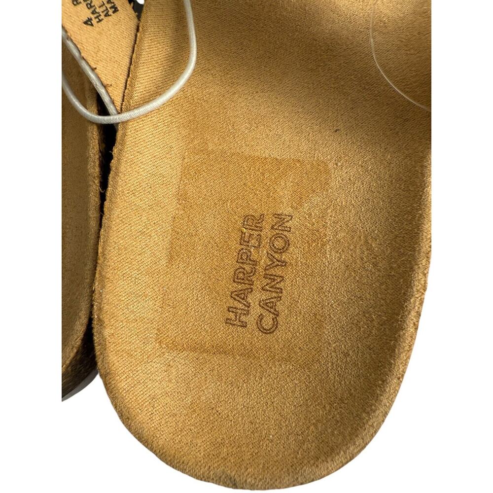 Harper Canyon Kids Girls White LEONA Floral Flip/Flop Sandals Size 4 NWOT - Picture 5 of 7